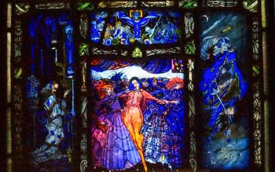 HARRY CLARKE: Genius of Stained Glass – The Eve of St Agnes, Salome’s Shoes and Sturminster Newton