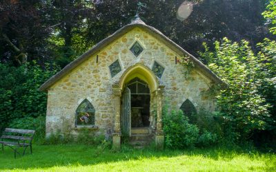 1828 Shell Grotto at Jordans, Somerset