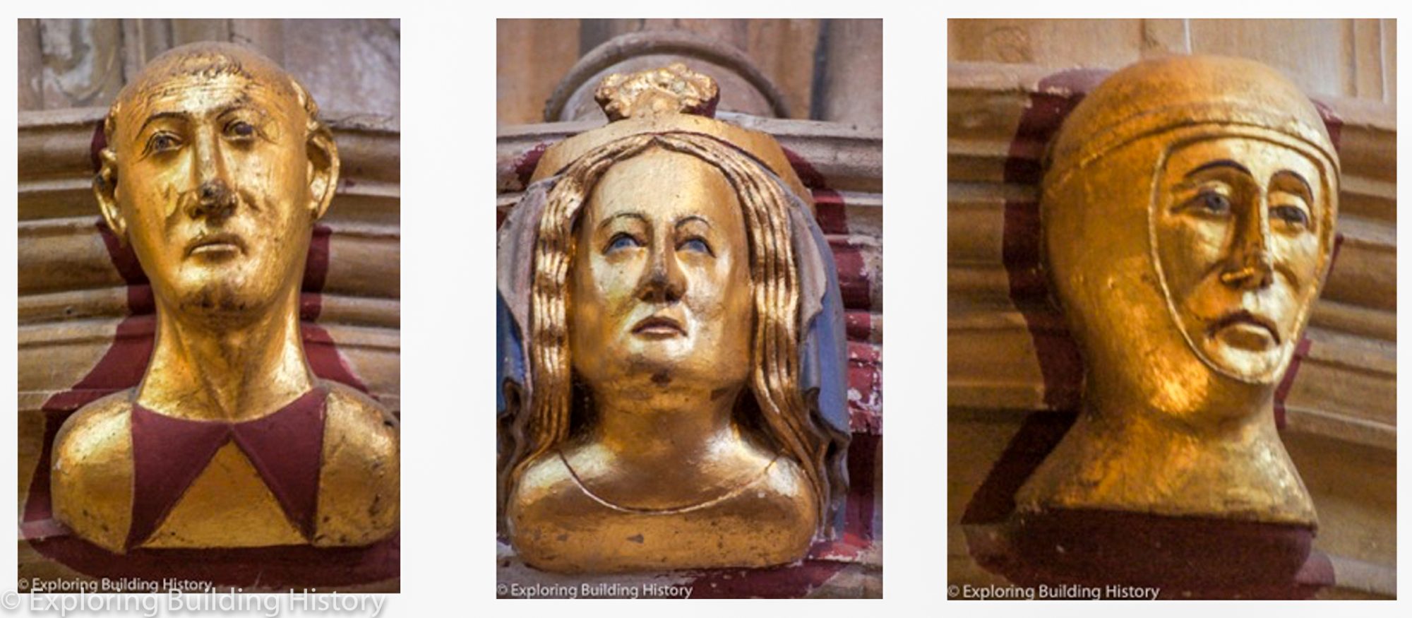 Tewkesbury Abbey: 14th C Faces