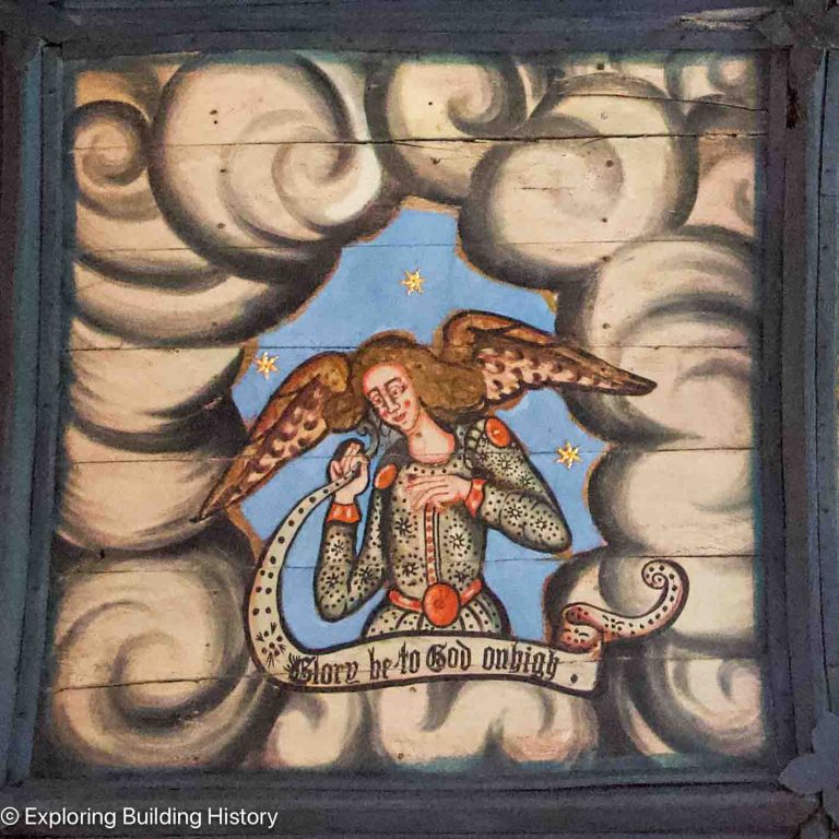 Church of Sts Peter & Paul, Muchelney Somerset: The early 17th C ‘Beauty of Holiness’ in a Painted Ceiling
